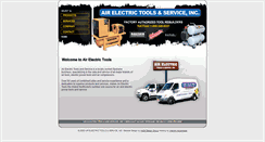 Desktop Screenshot of airelectrictools.com